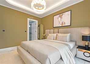 Современная вилла 3+1 с панорамным видом на море в районе Бекташ