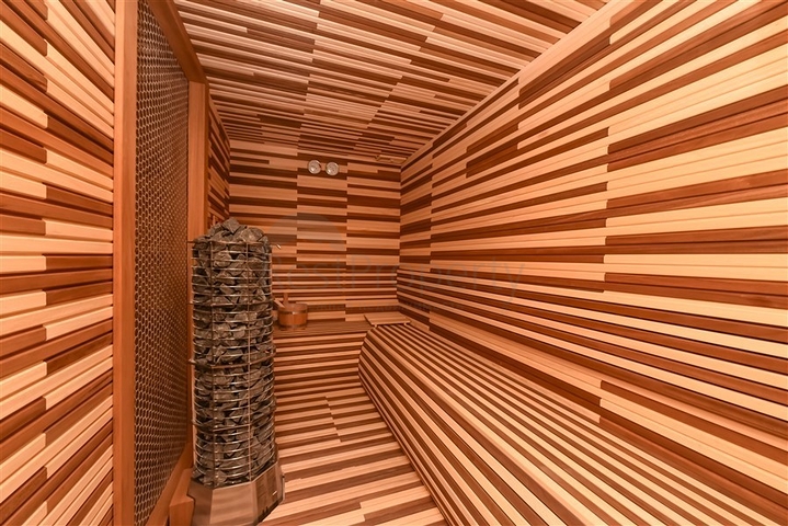 Современная квартира 1+1 в новом комплексе с видом на море в центре Аланьи