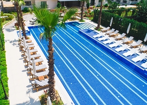 Просторная квартира с видом на море в одном из самых лучших комплексах Аланьи