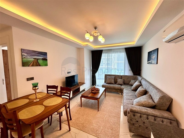 Современная квартира с морским видом в самом сердце Махмутлара