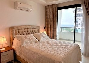 Современная квартира с морским видом в самом сердце Махмутлара