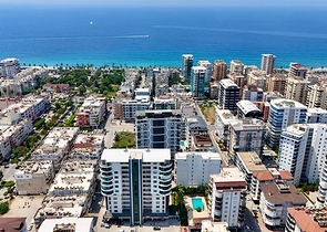 Современная квартира с морским видом в самом сердце Махмутлара