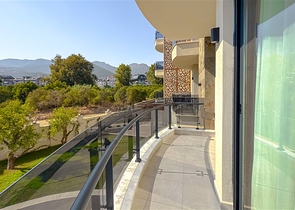 Современная квартира 1+1  в районе Оба