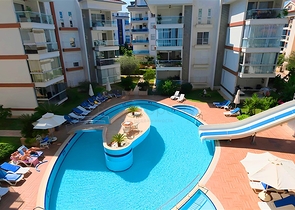 Просторная меблированная квартира 2+1 в ухоженном жилом комплексе с богатой инфраструктурой Просторная меблированная квартира 2+1 в ухоженном жилом комплексе с богатой инфраструктурой