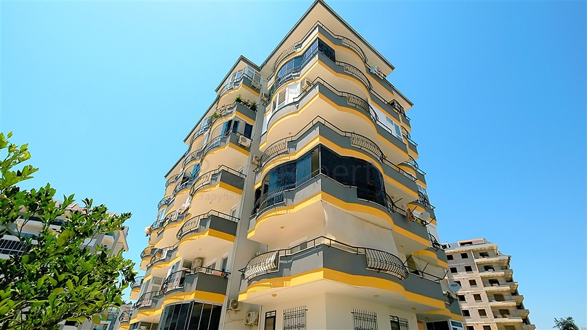 Уютная квартира 2+1 с видом на море в благоустроенном районе Авсаллар