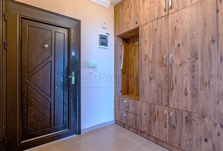 Уютная квартира 2+1 с видом на море в благоустроенном районе Авсаллар