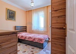 Уютная квартира 2+1 с видом на море в благоустроенном районе Авсаллар