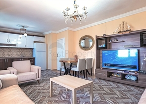 Уютная квартира 2+1 с видом на море в благоустроенном районе Авсаллар