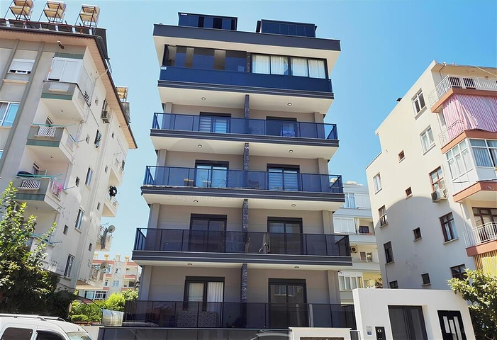 Современная квартира 1+1 в шаговой доступности от пляжа Клеопатры