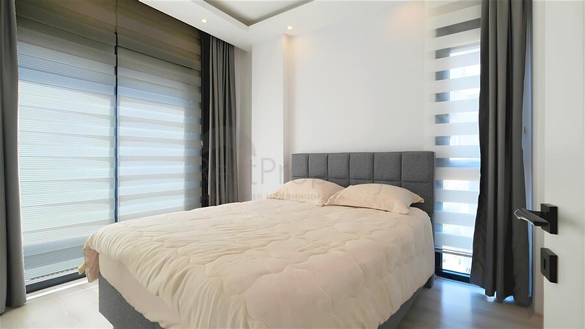 Современная квартира 1+1 в шаговой доступности от пляжа Клеопатры