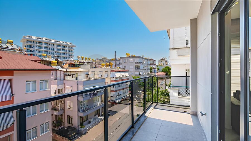 Современная квартира 1+1 в шаговой доступности от пляжа Клеопатры