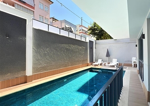 Современная квартира 1+1 в шаговой доступности от пляжа Клеопатры