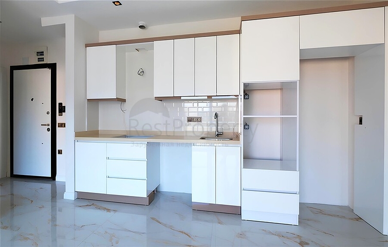 Современная квартира 1+1 рядом с пляжем в районе Оба