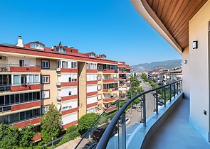 Современная квартира 1+1 рядом с пляжем в районе Оба