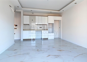 Современная квартира 1+1 рядом с пляжем в районе Оба