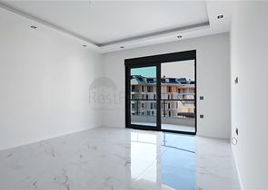 Современная квартира 1+1 рядом с пляжем в районе Оба