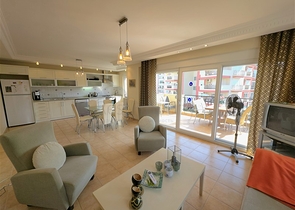 Просторная квартира с удобным расположением в самом сердце Оба