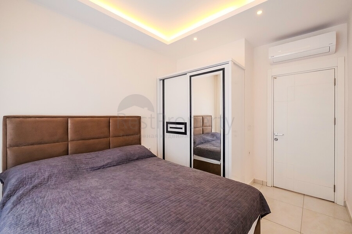 Современная квартира в районе Махмутлар рядом с морем