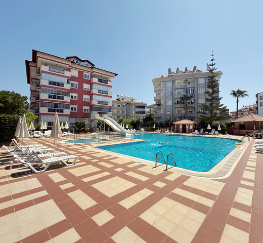 Просторная меблированная квартира в престижном районе Оба