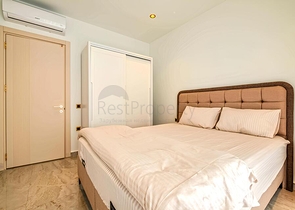 Современная меблированная квартира в 200 метрах от моря в Тосмуре