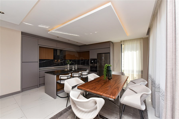 Виллы в новом комплексе района Каргыджак