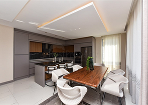 Виллы в новом комплексе района Каргыджак