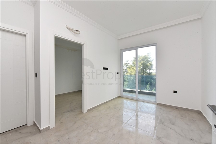 Уютная квартира 1+1 в современном жилом комплексе в Авсалларе