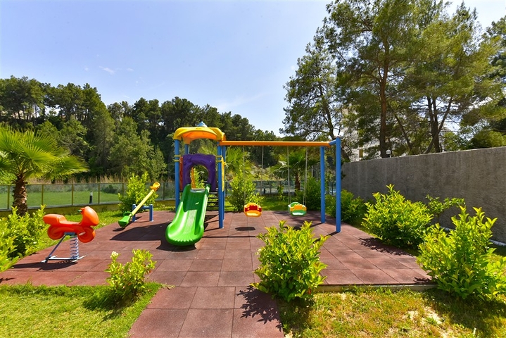 Уютная квартира 1+1 в современном жилом комплексе в Авсалларе