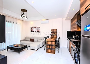 Современная квартира 1+1 в комплексе с богатой инфраструктурой в Махмутларе