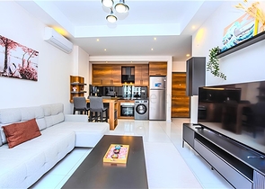 Современная квартира 1+1 в комплексе с богатой инфраструктурой в Махмутларе