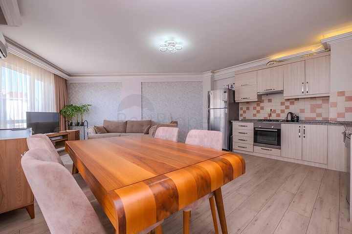 Квартира 2+1 с видом на море в районе Джикджилли