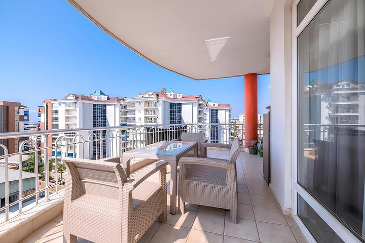 Квартира 2+1 с видом на море в районе Джикджилли