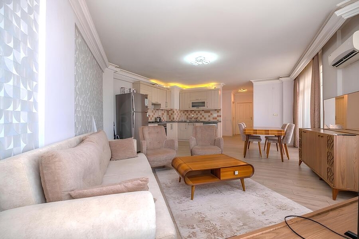 Квартира 2+1 с видом на море в районе Джикджилли