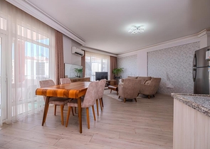 Квартира 2+1 с видом на море в районе Джикджилли