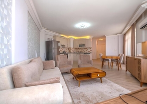 Квартира 2+1 с видом на море в районе Джикджилли