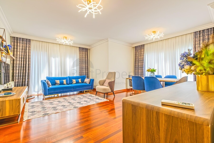 Квартира 3+1 с отдельной кухней в одном из лучших комплексов Аланьи