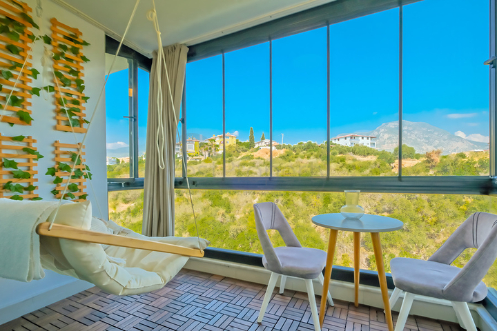 Современная квартира 1+1 в районе Кестель