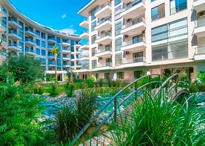 Современная квартира 1+1 в районе Кестель