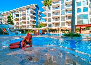 Современная квартира 1+1 в районе Кестель