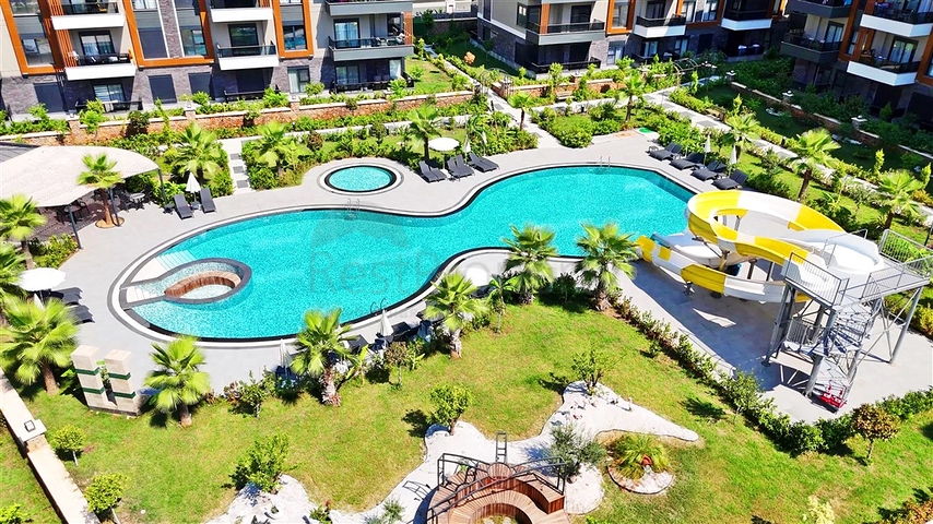 Уютная квартира 1+1 в районе Оба 