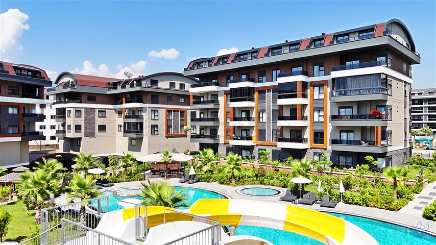 Уютная квартира 1+1 в районе Оба 