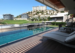 Роскошная вилла с видом на море в Каргыджаке