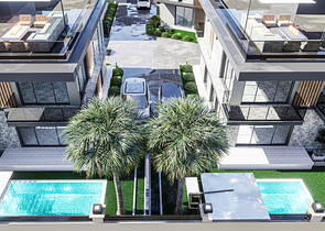 На продажу предлагаются Виллы планировки 4+1 в районе Дошемеалты - Анталия 