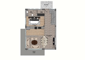 На продажу предлагаются Виллы планировки 4+1 в районе Дошемеалты - Анталия 