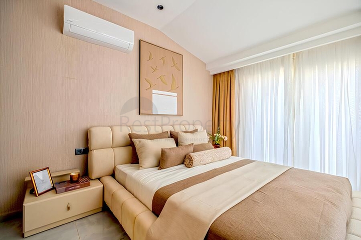 MOYE Oba Residence — дуплекс с собственным бассейном в престижном районе Оба, Алания