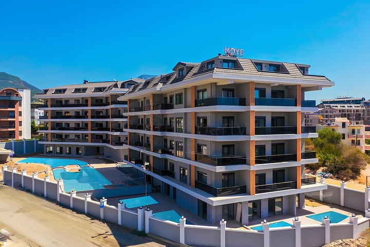 MOYE Oba Residence — дуплекс с собственным бассейном в престижном районе Оба, Алания