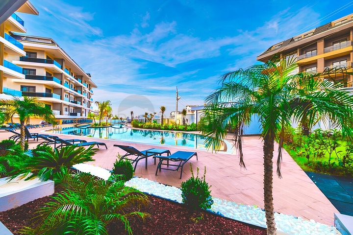 MOYE Oba Residence — дуплекс с собственным бассейном в престижном районе Оба, Алания