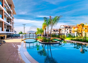 MOYE Oba Residence — дуплекс с собственным бассейном в престижном районе Оба, Алания