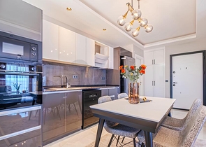 MOYE Oba Residence — дуплекс с собственным бассейном в престижном районе Оба, Алания