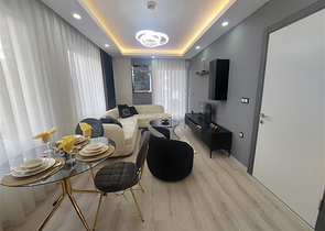 Уютная квартира 2+1 в современном комплексе в Махмутларе